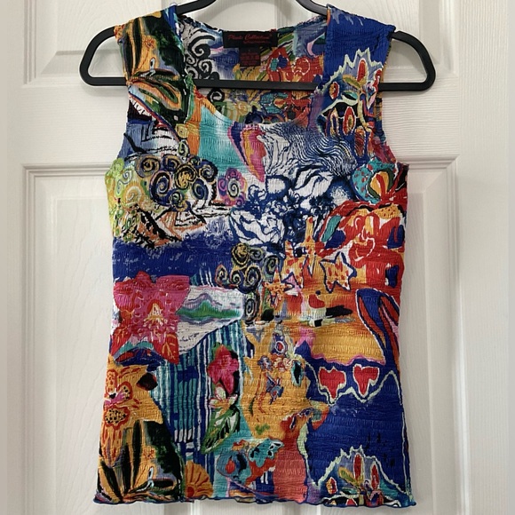 Colorful Abstract Tank Top - Picture 3 of 7